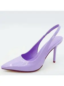 Aly Purple Lavender Pointy Heels Collection