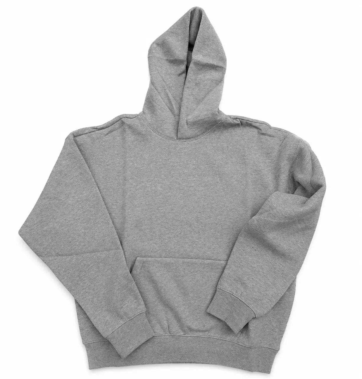 497 Dark oat grey hoodie/sweater/sweatshirt HALF SIZE OVERSIZED FIT