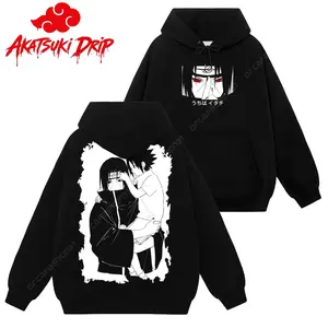 [Akatsuki Drip] Retro Uchiha - Naruto Shippuden #63 Hoodie T-Shirt Sweatshirt, Retro Vintage Unisex Graphic 90s Cotton, Gift For Wibu, Anime Manga Y2K Streetwear