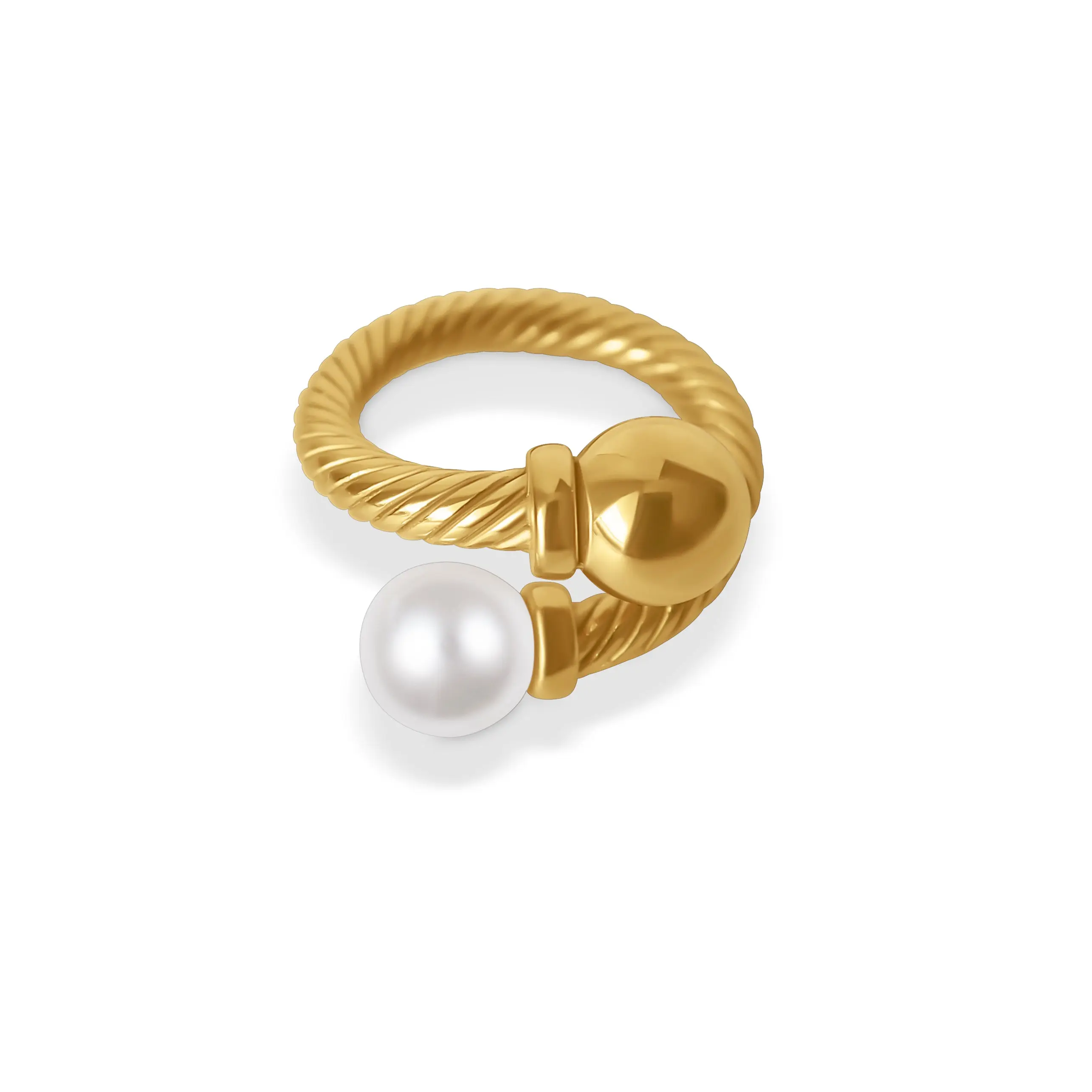 Waterproof Gold Plated Ring - SOLARA