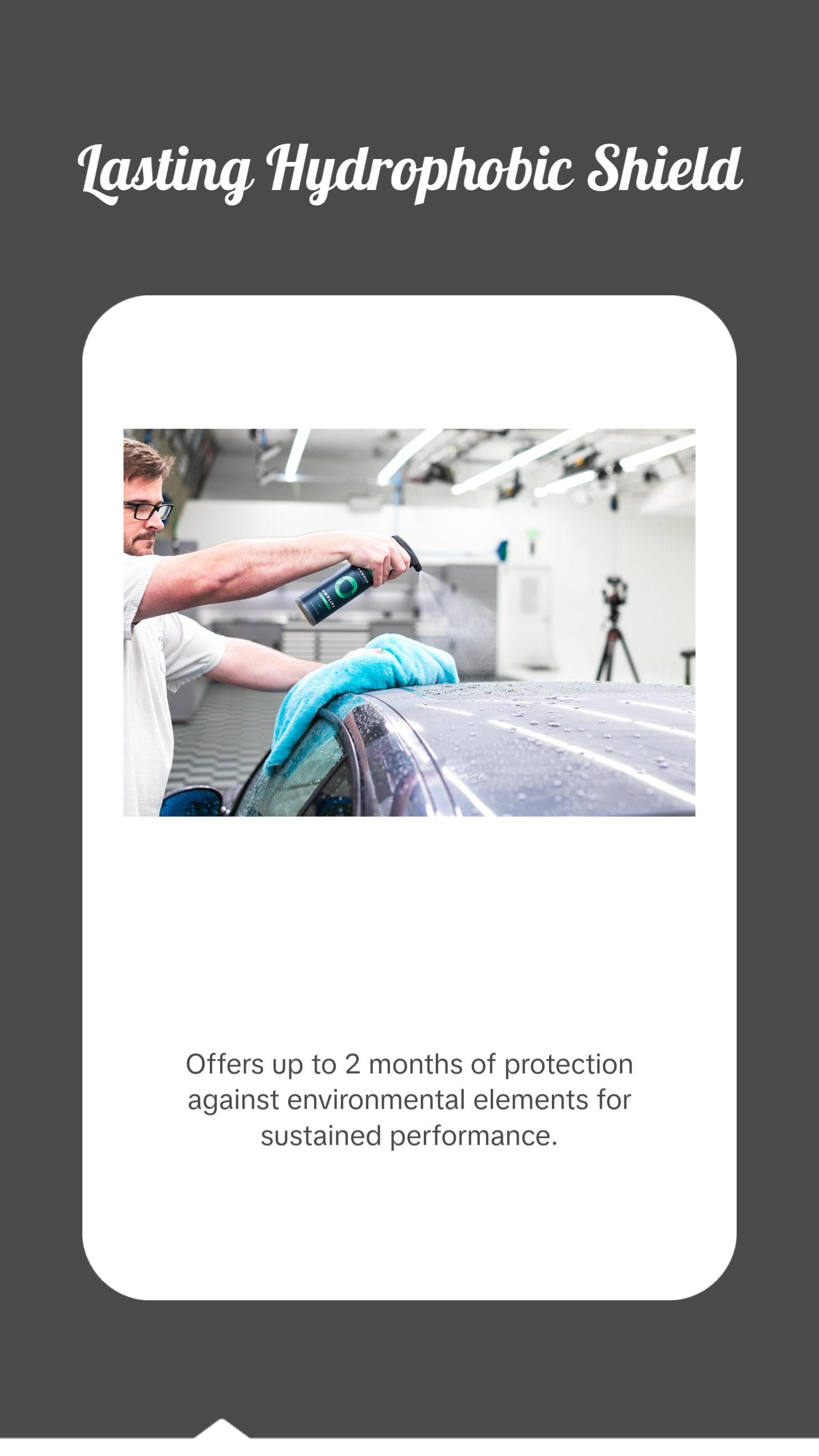 Armour Detail Supply - Amplify Ceramic Detailer: Quick & Easy Gloss Enhancement | Streak-Free, Hydrophobic Formula | Safe on All Vehicles Armour Detail Supply - Amplify Ceramic Detailer: Quick & Easy Gloss Enhancement | Streak-Free, Hydrophobic Formula | Safe on All Vehicles