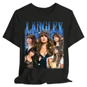 Ella Langley Tour 2026 T-Shirt, Vintage Graphic Music Shirt, Retro Unisex Oversized Tee, Concert Fan Outfit, Trendy Music Inspired Apparel, Gift For Fans