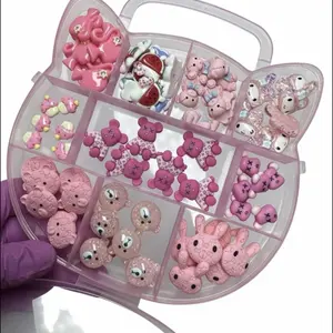 Kawaii Nail Charm Box Nail Art Nail Care