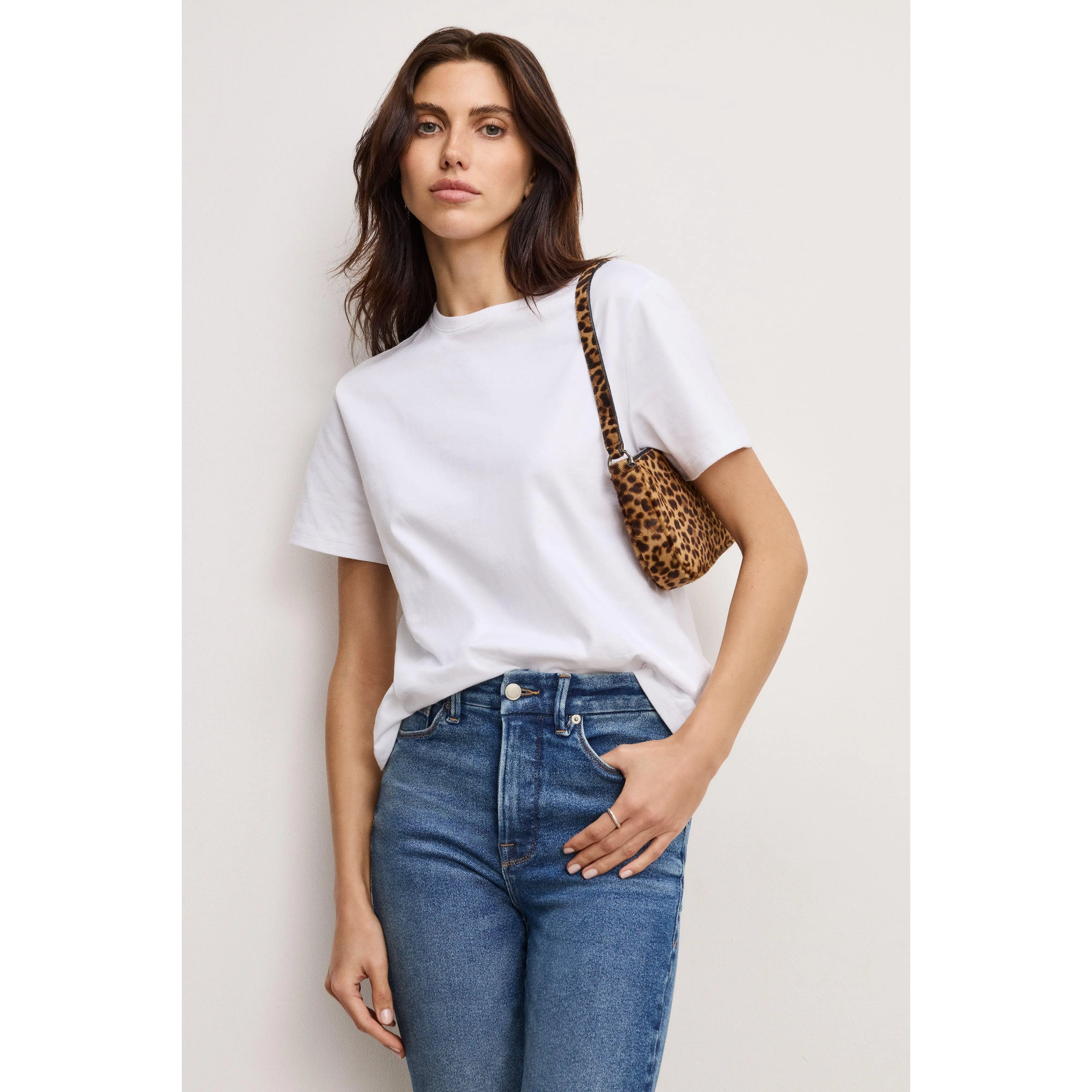 COTTON CLASSIC TEE | WHITE001