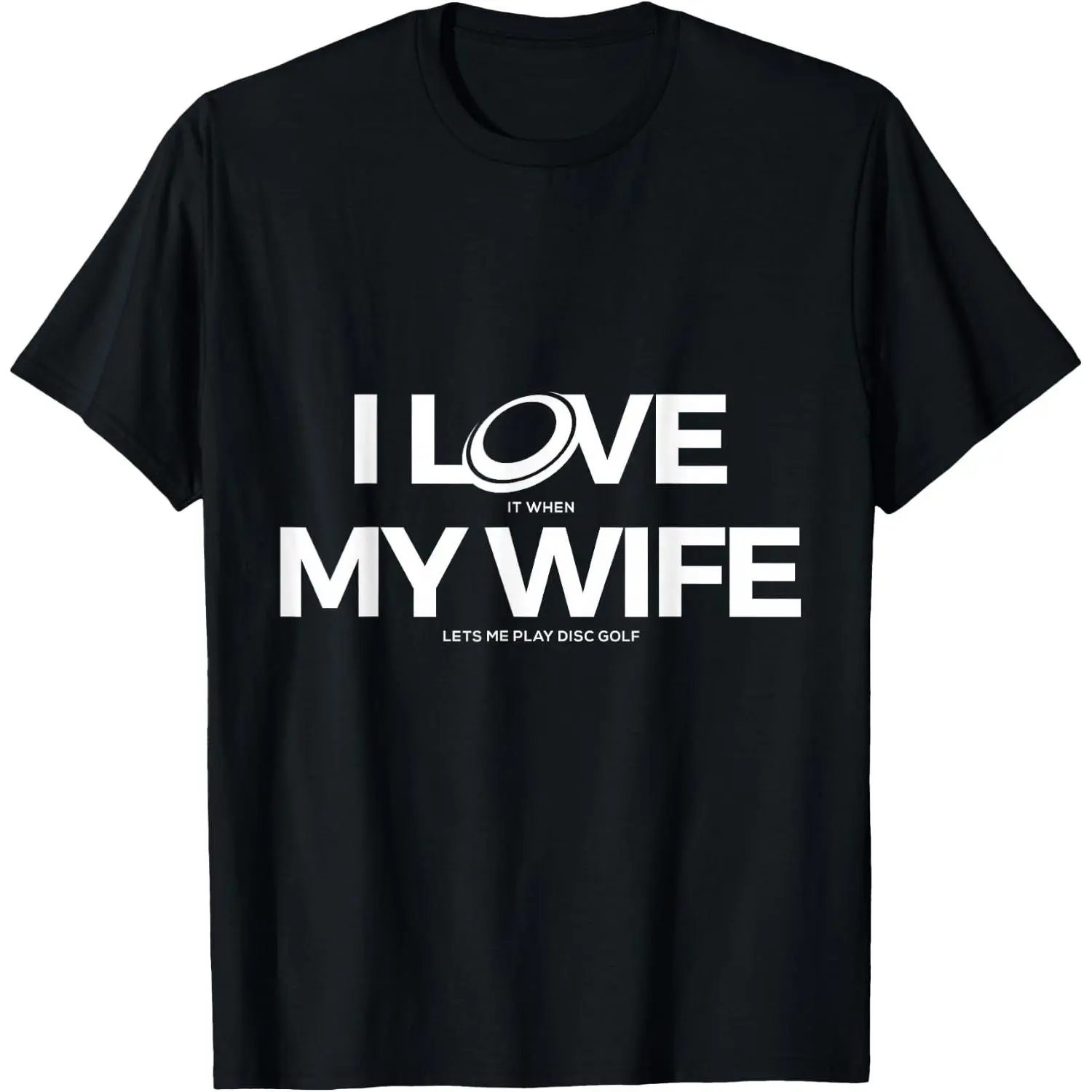 100%cotton Funny Disc Golf T Shirt - Men T-Shirt