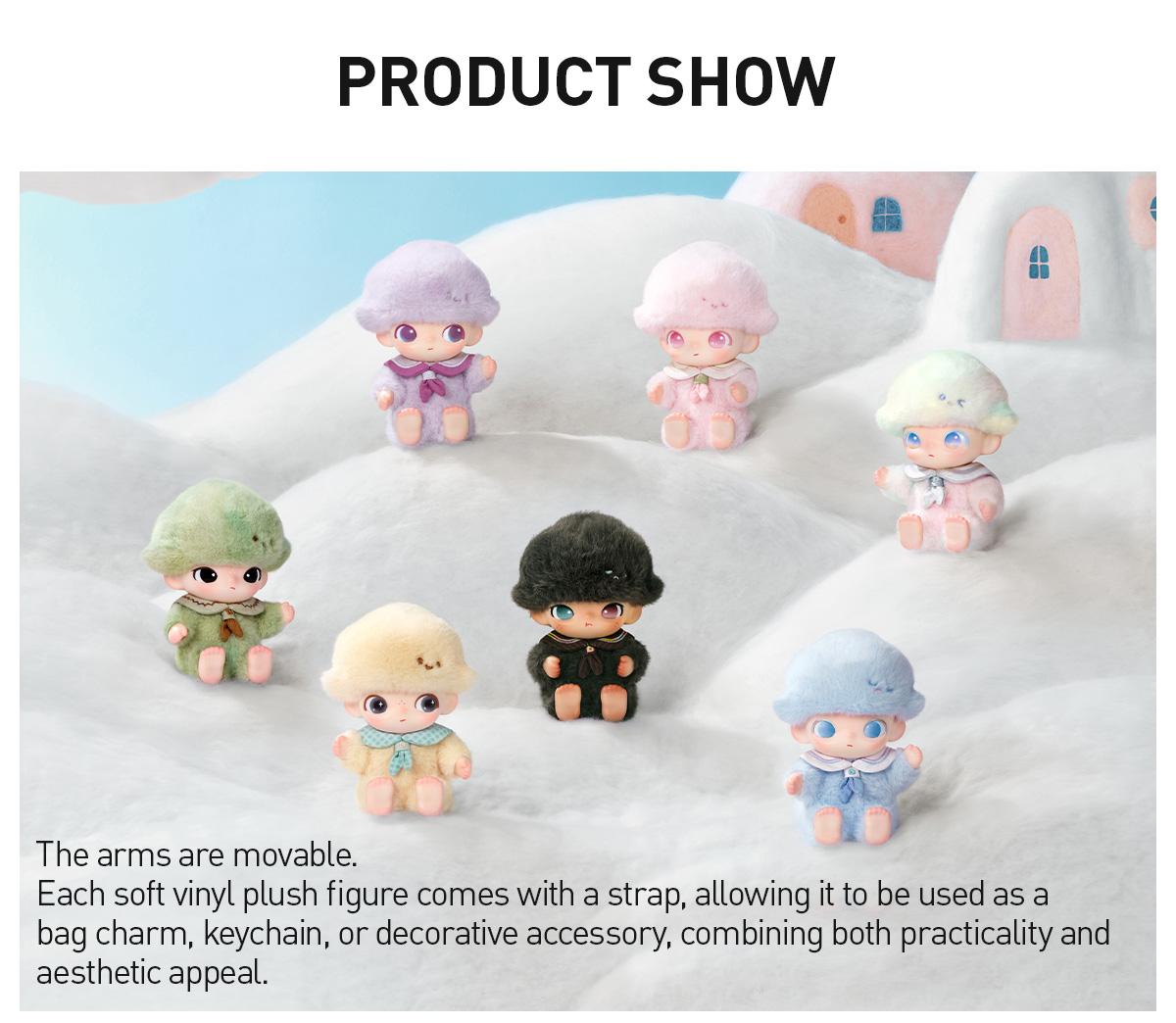 POP MART DIMOO Journal of New Life Series-Vinyl Plush Pendant Blind Box