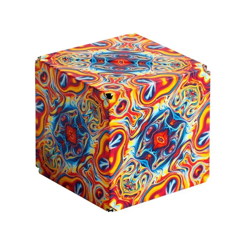 SHASHIBO Magic Magnetic Puzzle Cube All Colorful Design Fidget Building STEM STEAM 3D Travel Toy Great Gift for Ages 8+
