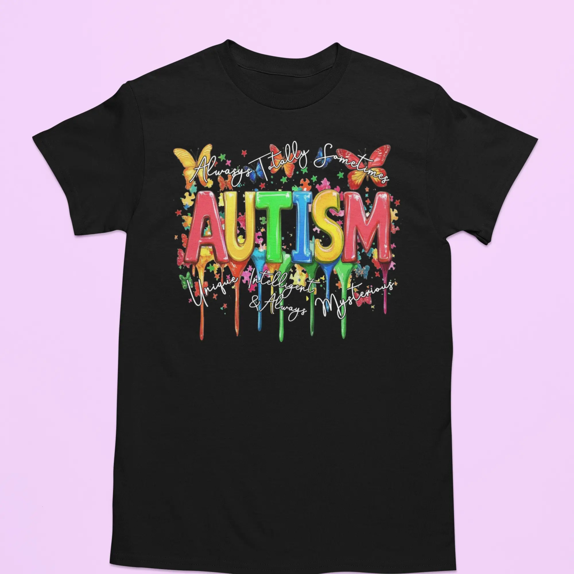Autism Awareness T-Shirt - Clear Concise Message for Support & Understanding - Ideal for Events Gatherings or Everyday Wear