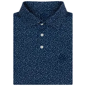 The Mulligan Polo – Admiral Navy, Athletic Short Sleeve Collegiate Shirt Showing Clean Auburn Team Spirit, Golf Polo Shirt, Men's Short Sleeve Polo, 3D All Over Print Shirt