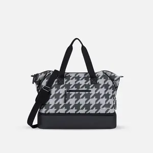 Boston AT | Anti-Theft Weekender - Houndstooth Print