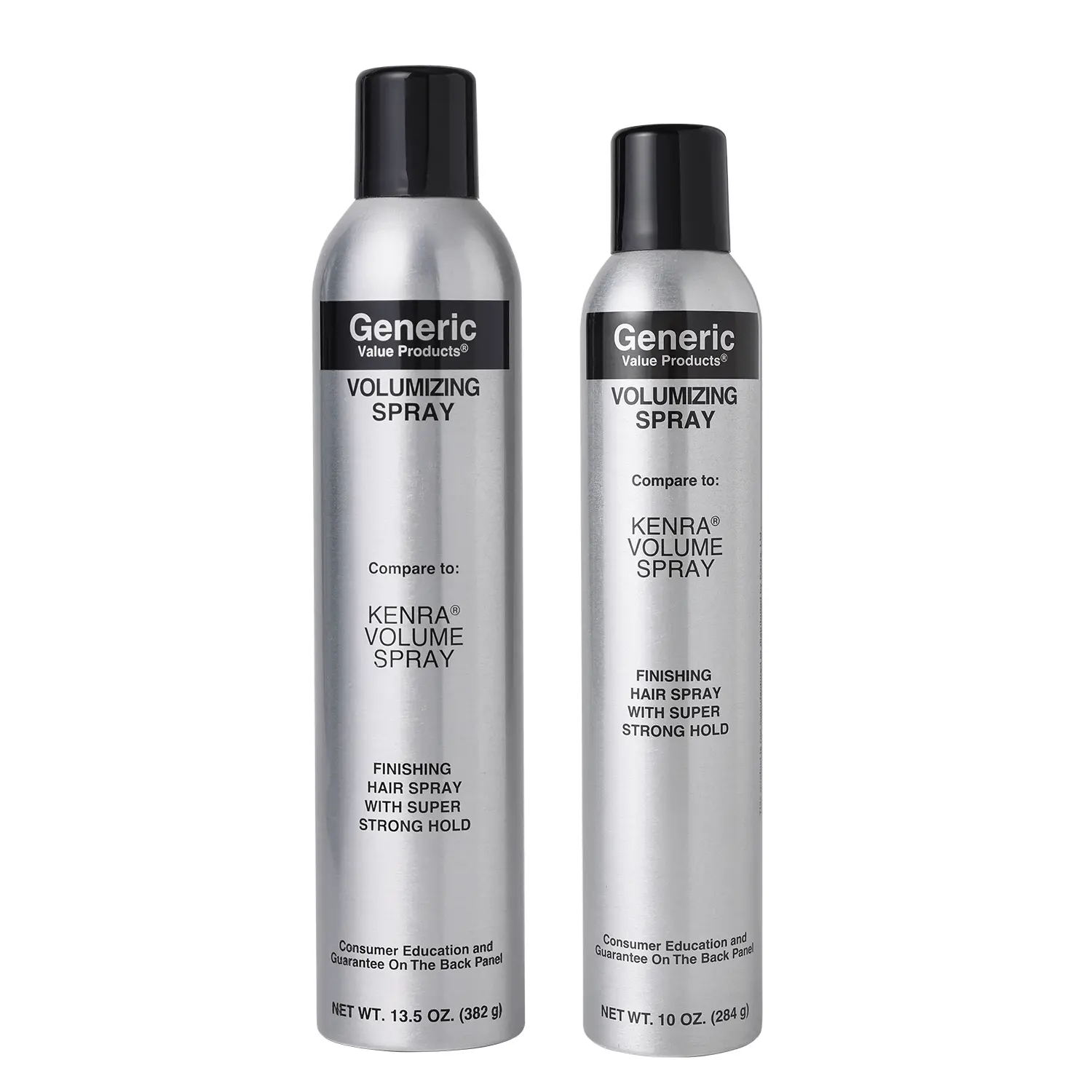 Generic Value Products Volumizing Hair Spray, Strong Hold, Control, and Volume, FastDrying, Humidity Resistant