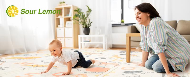 Baby Playpen with Play Mat, Extra Large Playpen for Babies and Toddlers, Baby Fence Play Pen Yard with Safety Gate Fence with 50 Ocean Balls 4 Pull Rings for Kids Indoor Outdoor