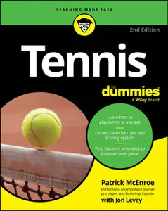 Tennis for Dummies -- Patrick McEnroe, Paperback