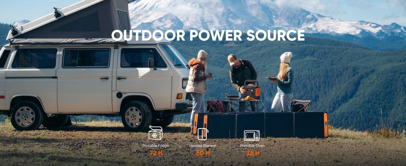 Jackery Explorer 2000 v2 Power Station and 100Wair Solar Panel, 2042Wh LiFePO4 Home Backup Battery, 2200W Solar Generator, USB-C PD 100W Fast Charging for Emergencies, Power Outages, Camping