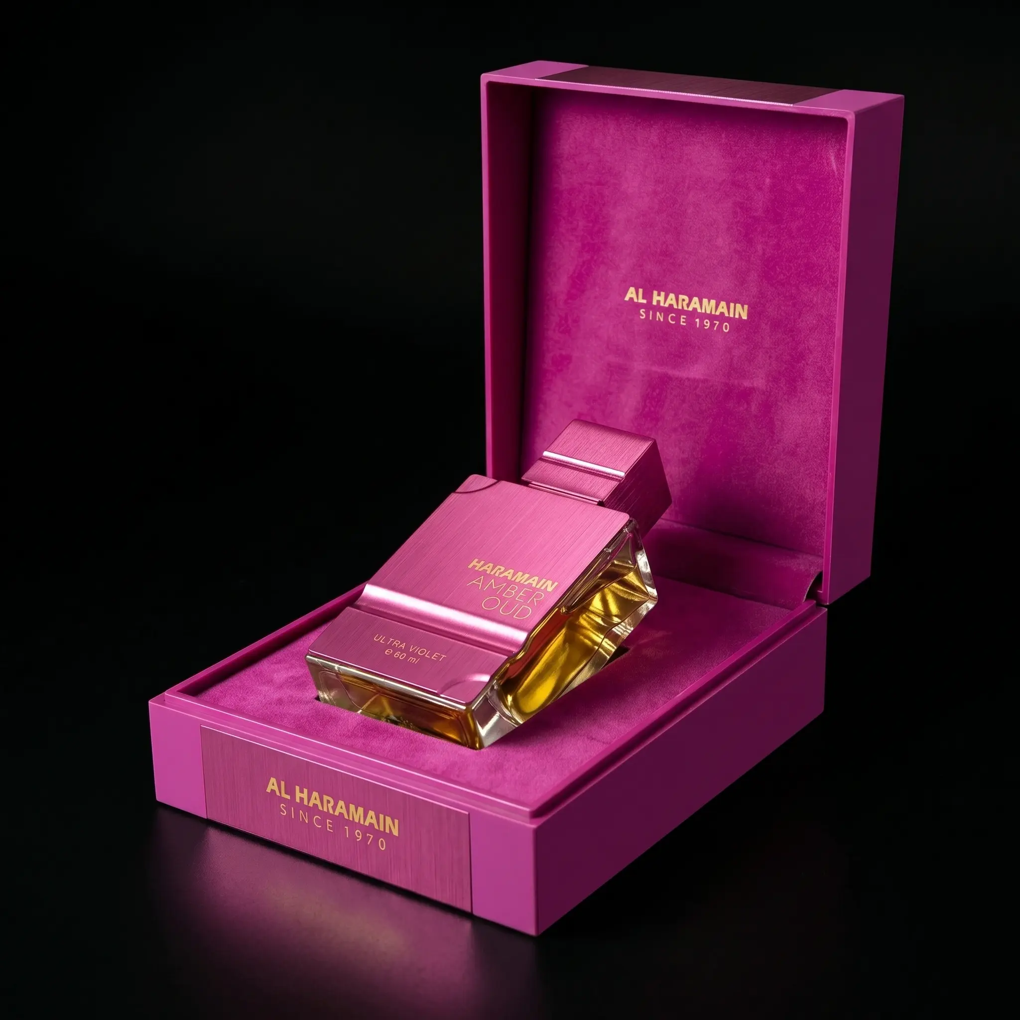 AL HARAMAIN Mujeres Amber Oud Ultra Violet Eau de Parfum for Women, 2 fl oz