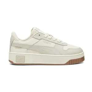 PUMA Womens Carina Street Platform Sneakers Shoes Casual - White