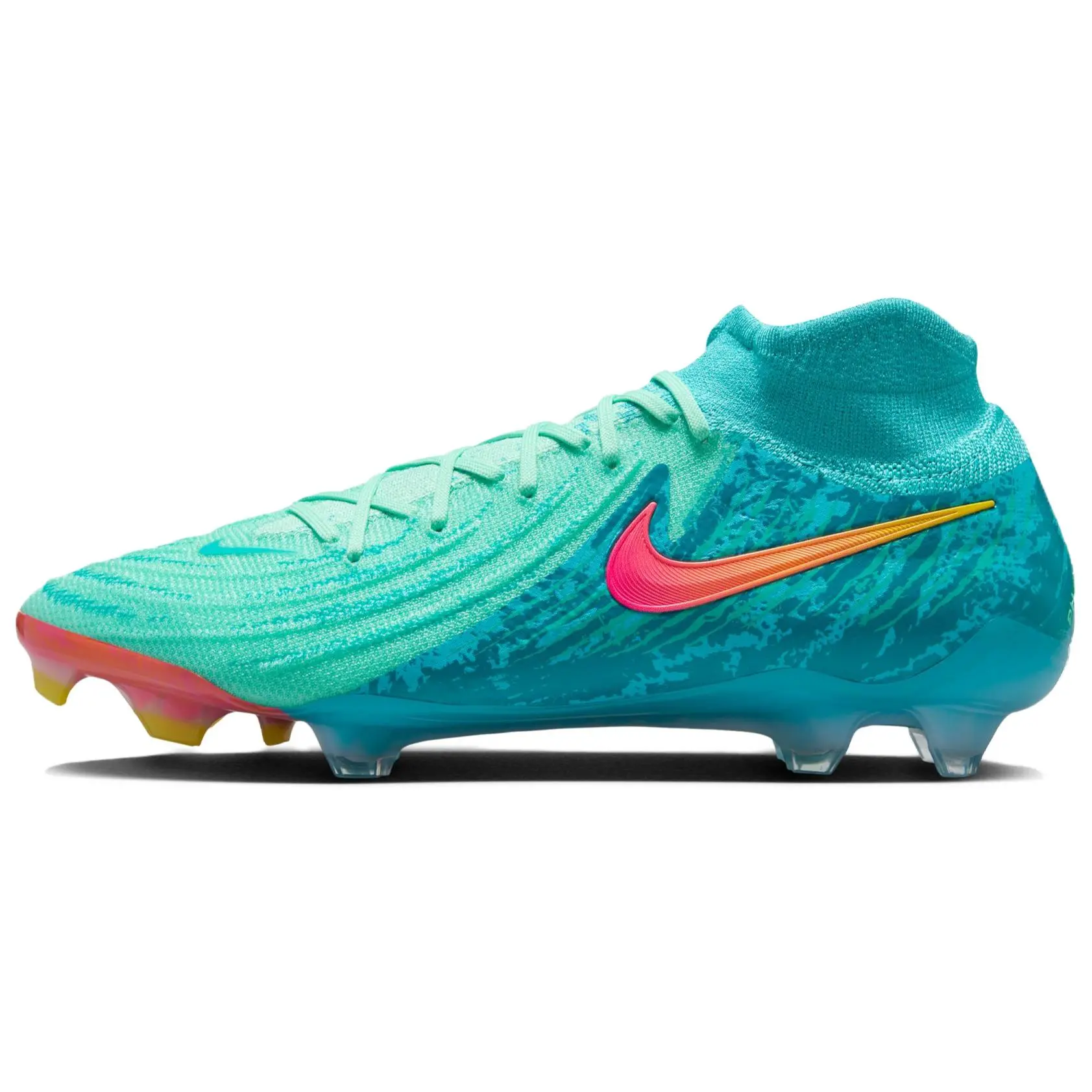 NIKE Phantom Luna 2 Elite LV8 'Vortex Pack' Men's Firm Ground Football Cleats - Lightweight, Narrow Fit, Enhanced Touch, Precision, US M 10 Sports Footwear