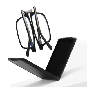 Patented Foldable TR90 Reading Glasses - Portable, Scratch-Resistant, with Hard Case & Stickers | 1.00-3.00 Diopters
