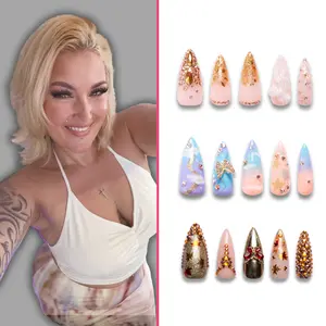 @Kymieann x Lovful Creator Collab Series Luxurious Press on Nails Custom #DealsForYouDays