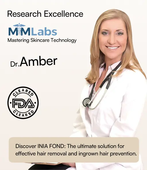 Product Introduction of INIA FOND IPL At-Home Laser Hair Removal Device, Hair Root Elimination, 16.5J Energy, Unlimited Flashes, FDA Cleared, 2-Year Warranty, for Women and Men,Best Valentine's Day Gift for Her 11