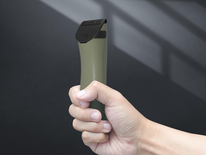 【TikTokShopHolidayHaul】Manspot Premium Electric Body Hair Trimmer for Men - Waterproof Wet & Dry Groomer, Rechargeable Cordless Clippers for Chest Back Arms - Gym Ready Travel Friendly Green Trimmer with Comfort Design-dealsforyoudays