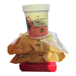 Byenblan- Lemon Citrus Glow Face Cream and soap | Exfoliate Gently set 3 pck.