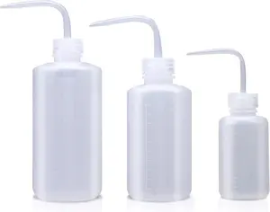 Wash bottle, 3 Pack LDPE Squeeze Bottles, Safe Plastic Low Density Polyethylene Watering Bottle Tattoo