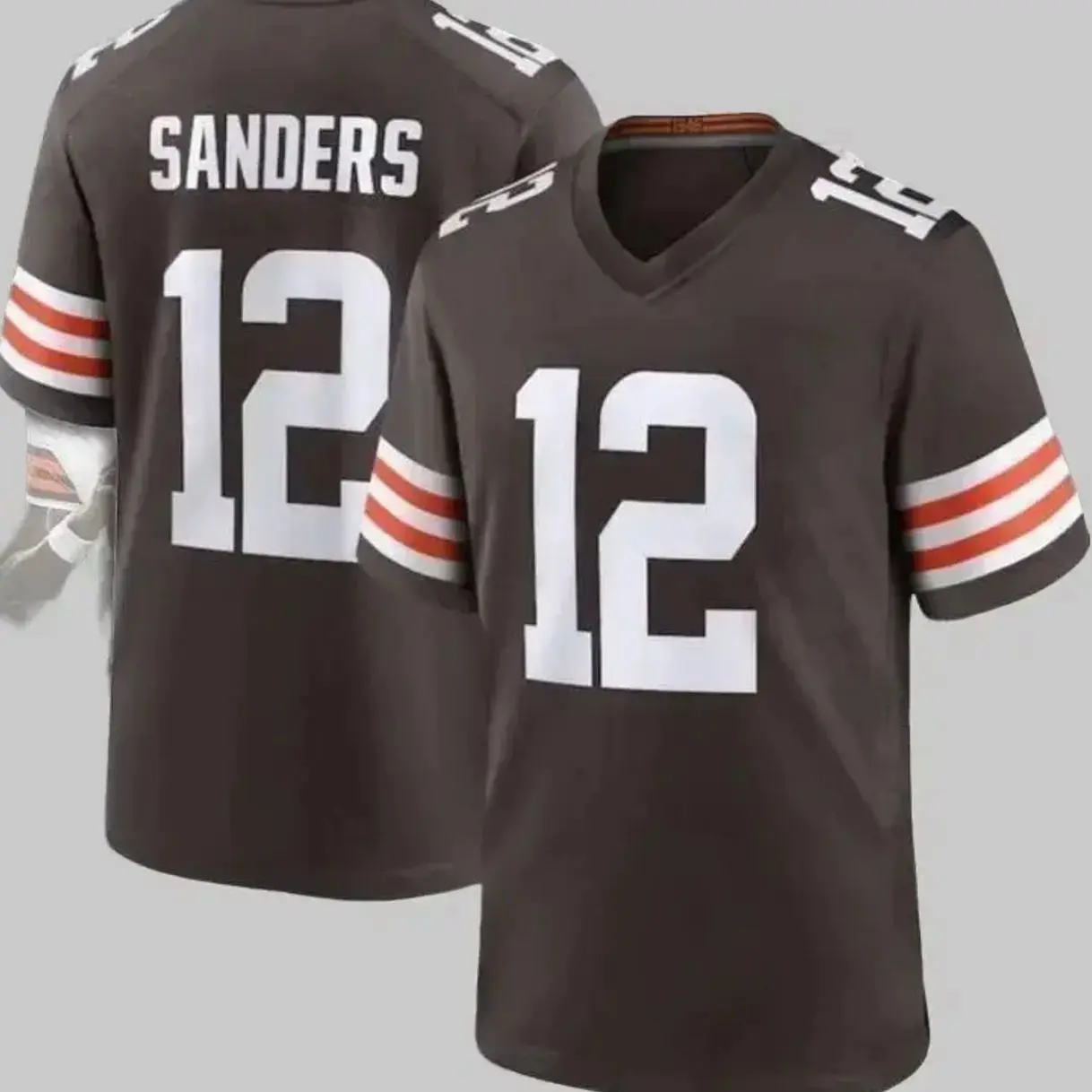 Sanders #12 Football Jersey White Game Jersey for Men & Women, Football Wear, Sport Apparel, Summer Sports Outfits, Summer Got, Game Day Outfits Sports