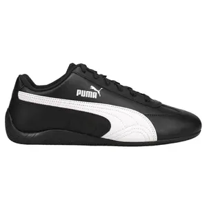 PUMA Mens Speedcat Shield Lace Up Sneakers Shoes Casual - Black