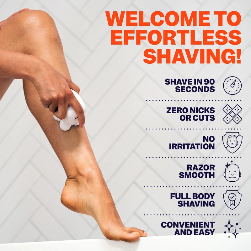 Freebird FlexSeries Electric Body Shaver for Women – Cordless, Waterproof, Skin-Safe for Legs,  Arms, Face and Bikini Line