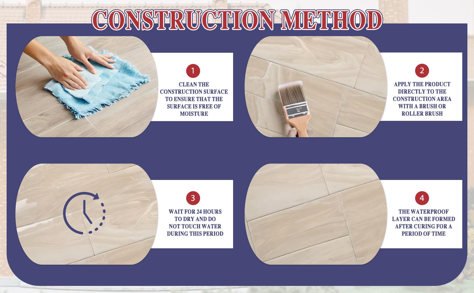 Archi Republic Clear Waterproofer - Highly effective waterproofing coating that protects your building from water, long lasting and easy to use on a wide range of surfaces.