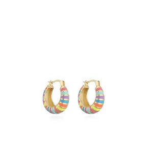 Mykonos Hoops - Rainbow