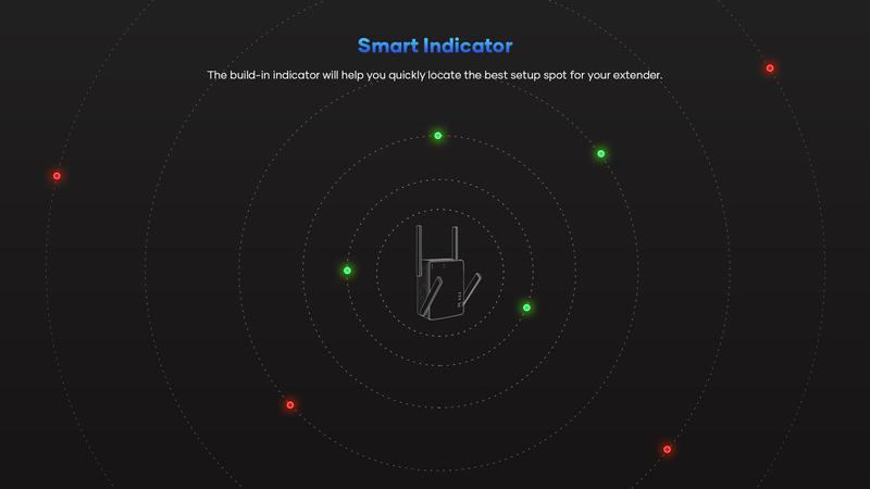 WiFi Extenders AC2100 Signal Booster for Home, 2100 Mbps, WiFi Range Extender, Rockspace, WiFi Repeater, Wireless Extender for Home, 5G&2.4G Dual Band, Gigabit Port&WPS Button, 360 Degree Full Coverage
