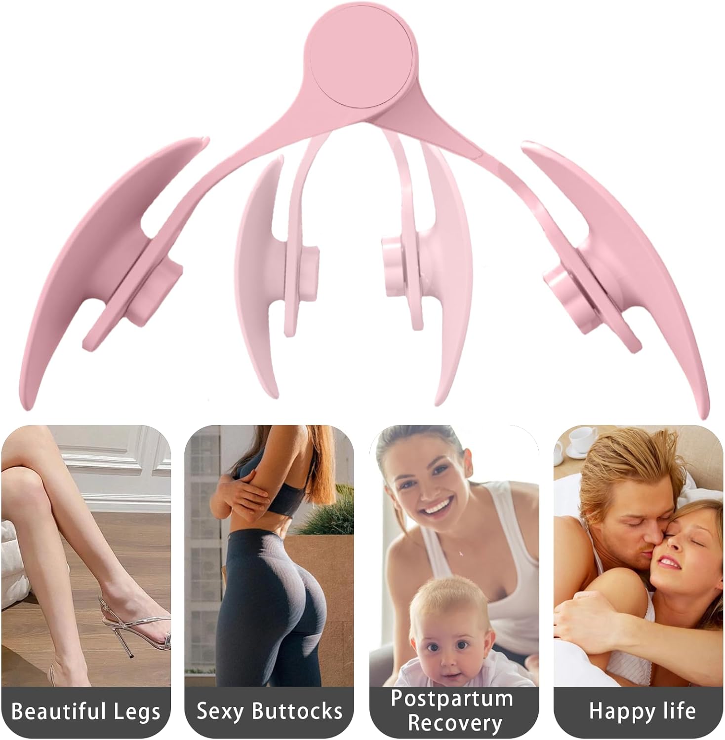 Thigh Exerciser,Thigh Toner,Leg & Hip Toner for Women/Men,Inner Thigh Shaper /Arm Sculptor,Portable Home Gym Equipment for Butt Lift & Kegel Training,Pelvic Floor Muscle Trainer exercise product upgraded muscle fitness