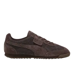 PUMA Womens Arizona Lace Up Sneakers Shoes Casual - Brown