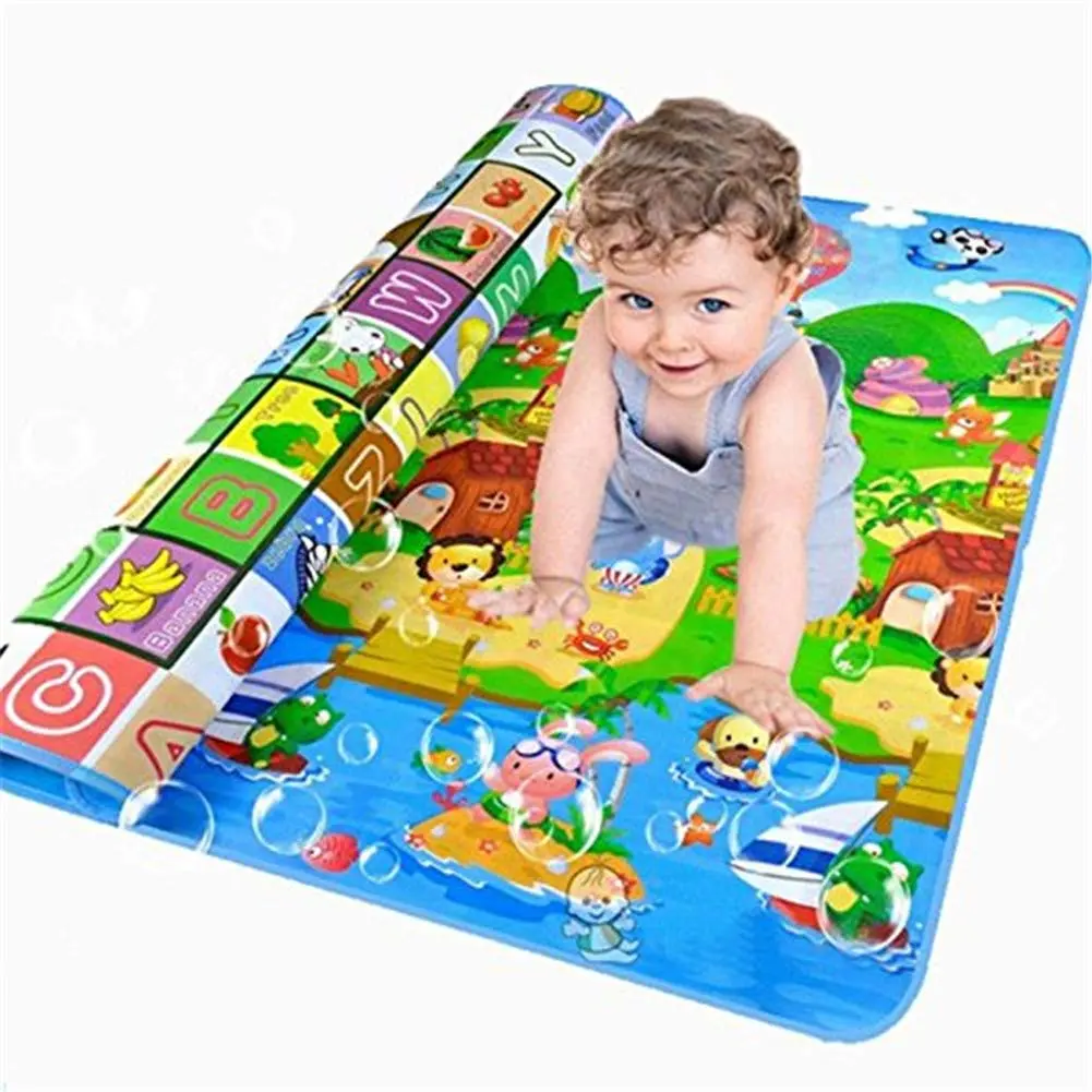Extra Large Thick Baby Play Mat - Letter Pattern, Waterproof Soft, ABC, Numbers, Animals Educational Area Rug for Toddlers Playroom (Baby & Maternity Nursing & Feeding Accessory), Letter Pattern Mat, Waterproof Soft Mat