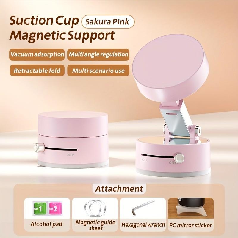 Double Sided Suction Cup Magnetic Bracket Lazy Multi-Funct Foldable Storage Car Phone Holder Vacuum Suction Phone Holder Double Sided Suction Cup Magnetic Bracket Lazy Multi-Funct Foldable Storage Car Phone Holder Vacuum Suction Phone Holder