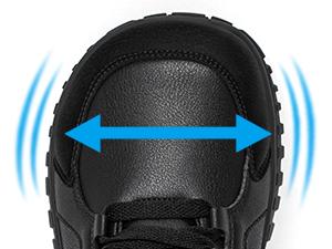 HOBIBEAR Wide Width Shoes Spring Autumn Sneakers Casual Shoes Mid-Cut Fashion Boots Comfortable Walking Shoes