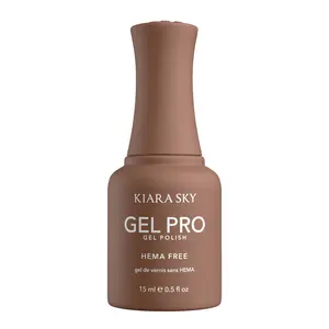 Kiara Sky Gel Pro - Cinnamon Twist HEMA-Free + TPO Free Nail Gel Polish | Intense Pigmentation, Long-Lasting Wear | Finish: Cream 15ml