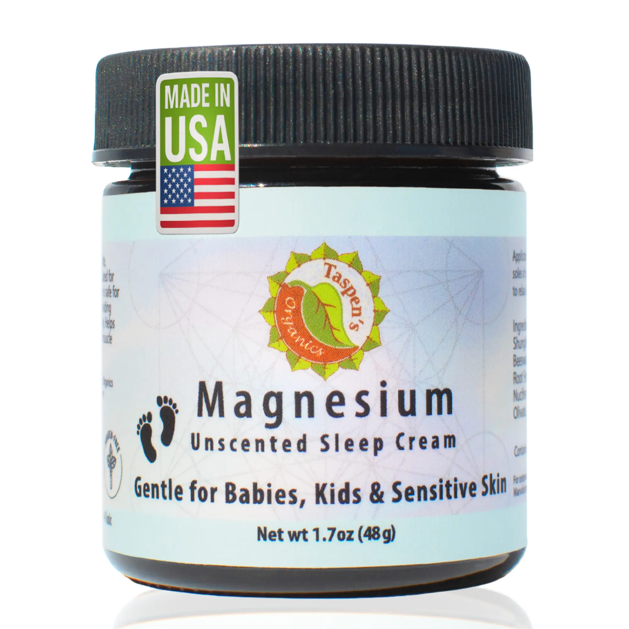 Magnesium Unscented Sleep Cream for Babies, Kids and Sensitive Skin