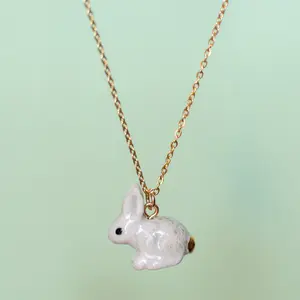 Goldentail Rabbit Necklace
