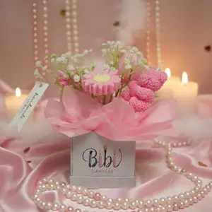 MINI BOUQUET (5-piece set) HANDMADE CANDLE