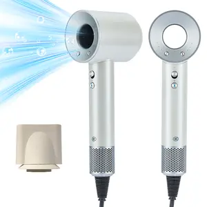 Fast-Drying High-Speed Ionic Hair Dryer with Smart Heat Control, 110,000 RPM Motor, Ultra-Quiet <60dB, Smooth & Frizz-Free Hair