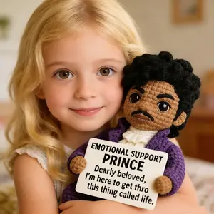 Emotional Support Prince Plush Toy for Kids - Dearly Beloved Valentine's Day Gift - Soft & Cuddly Stuffed Animal for Children