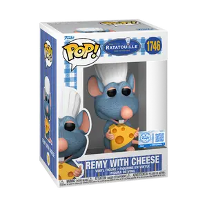 Funko POP Disney: Ratatouille - Remy w/ Cheese Specialty Series Exclusive w/ vRare Pop Protector Included