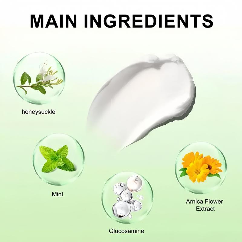 Herbal Sensitive Skincare Cream with Honeysuckle & Peppermint 30g Natural Soothing Ointment for Eczema Psoriasis & Itching Gentle for All Ages