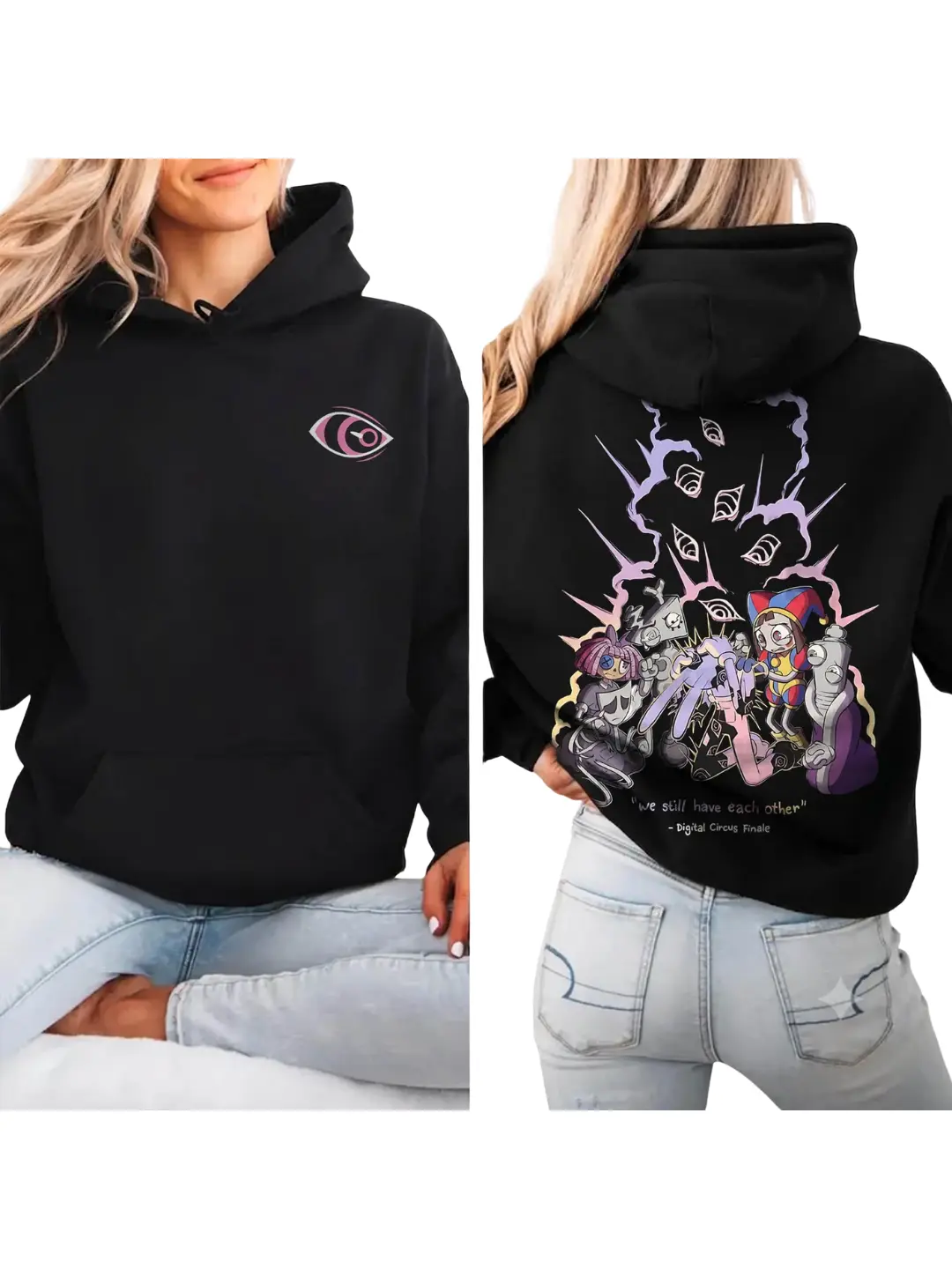 Two Side Digital Circus Finale Shirt, The Am4z1ng Dig1tal Circus Tee, Tadc Shirt, Sweatshirt Hoodie, Tadc Last Act Shirt