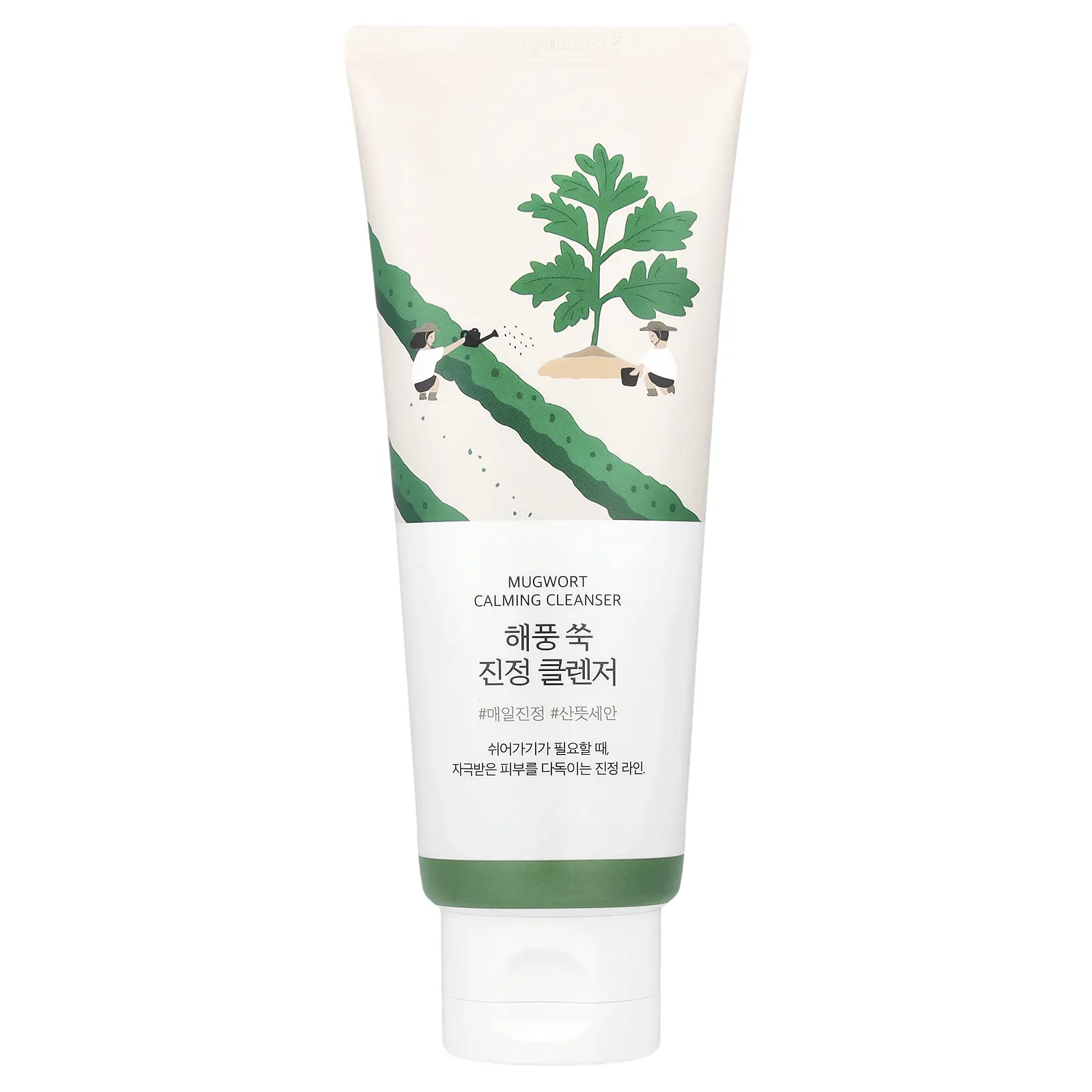 Round Lab Mugwort Calming Cleanser, 5.07 fl oz (150 ml)