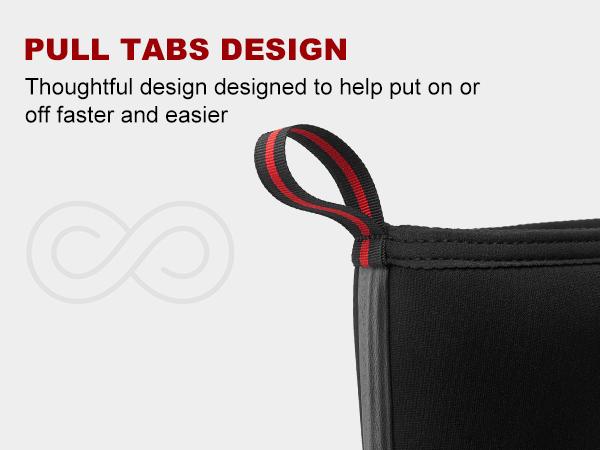 Trudave Rubber Boots for Men & Women, Waterproof Insulated Work Rain Boots, Anti-slip Outdoor Mud Boots for Working, Hunting, Fishing Shoe Rainproof Black Footwear Closed Dry