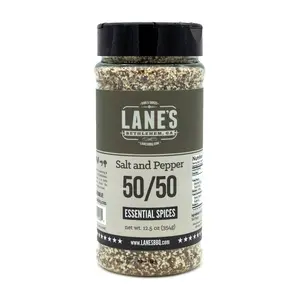 Salt and Pepper 50/50 Seasoning Bottle